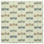 Tissu Illustrations de libellule (Échantillon)