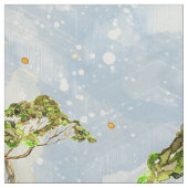 Tissu Image d'animal de portrait de girafe (Échantillon)