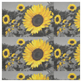 Tissu Image de tournesol (Échantillon)