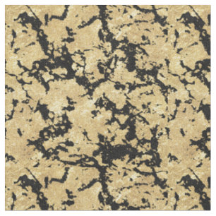 Tissu Image en marbre moderne or et Parties scintillant 
