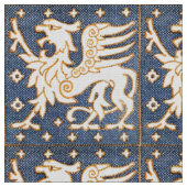 TISSU IMAGINAIRE BLANC BLEU GRIFFINS (Fermer)
