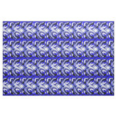 Tissu Imaginaire bleu (Yard)