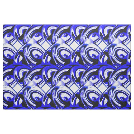 Tissu Imaginaire bleu (Fat Quarter)