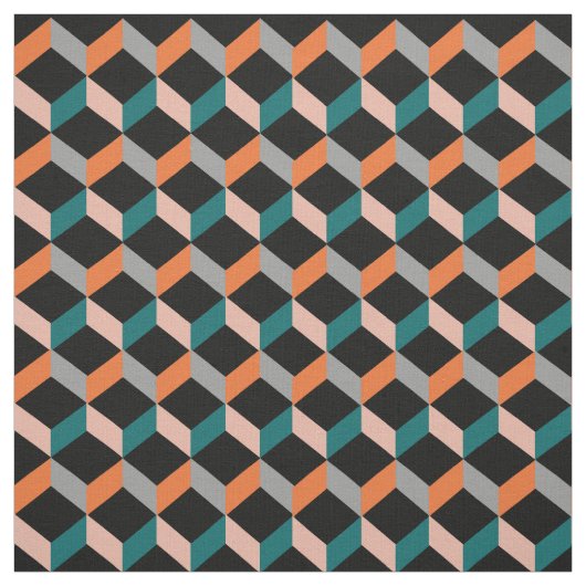 Tissu Impression 3D 3D moderne tendance (Échantillon)