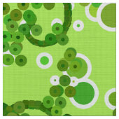Tissu Impression Confetti Abstrait moderne, Vert citron (Fermer)