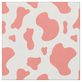 Tissu Impression Corail Rose Cow  (Fermer)
