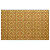Tissu Impression d'art Kaleidoscope d'or (Yard)