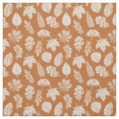 Tissu Impression de bloc de feuilles d'automne (Échantillon)