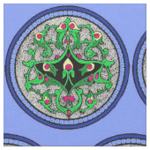 Tissu Impression de cartouche celtique (Fermer)