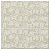 Tissu Impression de feuille de botanique (Fermer)
