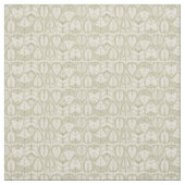 Tissu Impression de feuille de botanique (Échantillon)
