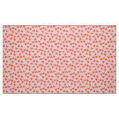 Tissu Impression de fraises roses (Fat Quarter)