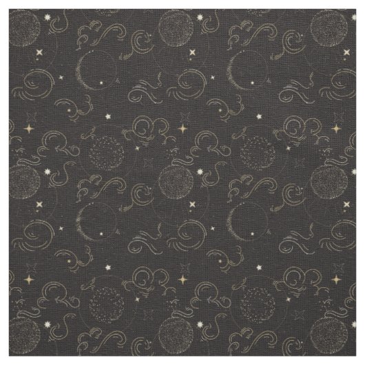 Tissu Impression de galaxies et de planètes de l'espace (Échantillon)