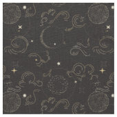 Tissu Impression de galaxies et de planètes de l'espace (Détail)