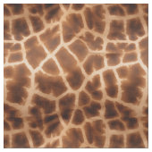 Tissu Impression de girafe Brown (Fermer)