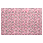 Tissu Impression de girafe rose et gris (Yard)