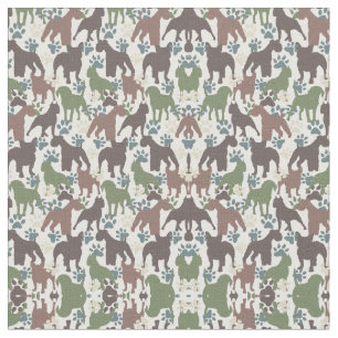Tissu Impression de patte de chien camouflage de camoufl