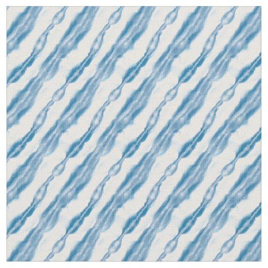Tissu Impression de style Shibori japonais bleu à l'aqua (Fermer)