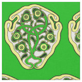 Tissu Impression de symbole celtique (Fermer)