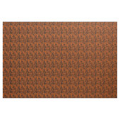 Tissu impression de tigre rayures sauvage orange (Yard)