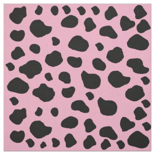 Tissu Impression de vache, Motif de vache, Spots de vach