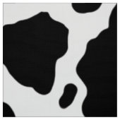 Tissu Impression de vache noire et blanche (Échantillon)