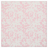 Tissu Impression de vache rose clair (Échantillon)