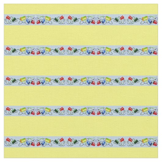 Tissu impression des notions de couture (Fermer)