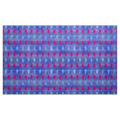 Tissu Impression diamant moderne du milieu du siècle, bl (Yard)