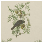 Tissu Impression d'oiseau Grackle Violet d'Audubon Botan (Fermer)