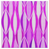 Tissu Impression du ruban du milieu du siècle - orchidée (Fermer)