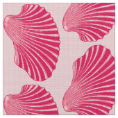 Tissu Impression en bloc de coquille de saint Jacques, F (Fermer)