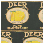 Tissu Impression étiquette de jus de pamplemousse de mar (Fermer)