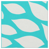 Tissu Impression florale moderne blanche de dahlia de (Fermer)