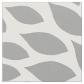 Tissu Impression florale moderne grise de dahlia de (Fermer)