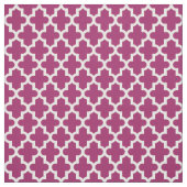 Tissu Impression marocaine pourpre Berry (Échantillon)