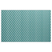 Tissu Impression marocaine Turquoise foncée (Fat Quarter)