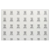 Tissu Impression personnalisée | Impression de mes propr (Fat Quarter)