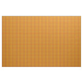 Tissu Impression Tartan Orange Et Jaune, (Yard)