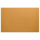 Tissu Impression Tartan Orange Et Jaune, (Fat Quarter)