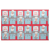 Tissu Impression Thématique spéciale Cute Chefs (Fat Quarter)