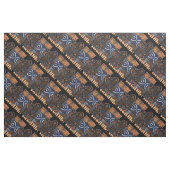 Tissu Impression Tribale africaine moderne (Fat Quarter)