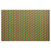 Tissu Impression typographique One Love Rasta Reggae (Yard)