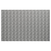 Tissu Impression Zèbre noir et blanc (Yard)