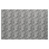 Tissu Impression Zèbre noir et blanc (Fat Quarter)