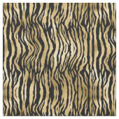 Tissu Imprimante Black Zebra Gold Glam (Fermer)