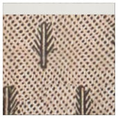 Tissu imprimé à maille florale noire (Échantillon)