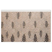 Tissu imprimé à maille florale noire (Fat Quarter)