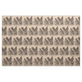 Tissu Imprimé au 19e siècle Bucks Comté poulets poulets (Fat Quarter)