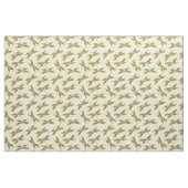 Tissu imprimé avec une libellule fantaisiste migno (Fat Quarter)
